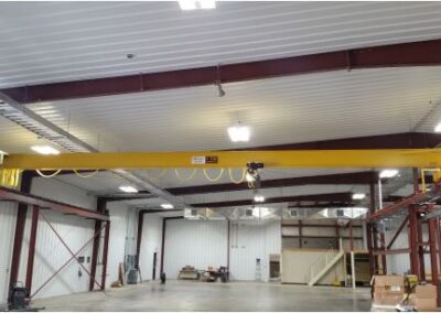 1 Ton Overhead Cranes and Runway (#23668-69)