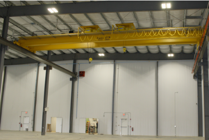 10 Ton Overhead Crane – Dual Hoists (#24261)