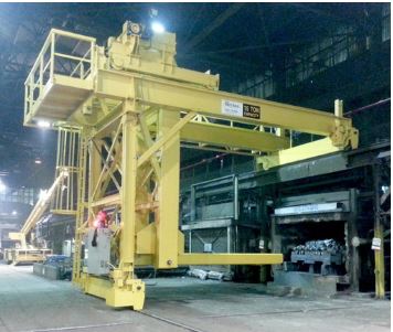 15 Ton Semi-Gantry Stacker Crane (#24485)