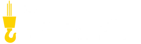 GW Becker Overhead Crane Logo - White - Tagline
