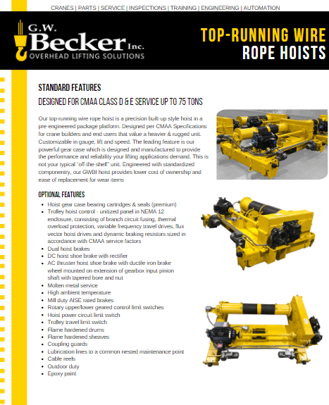 Wire Rope Hoist Pic