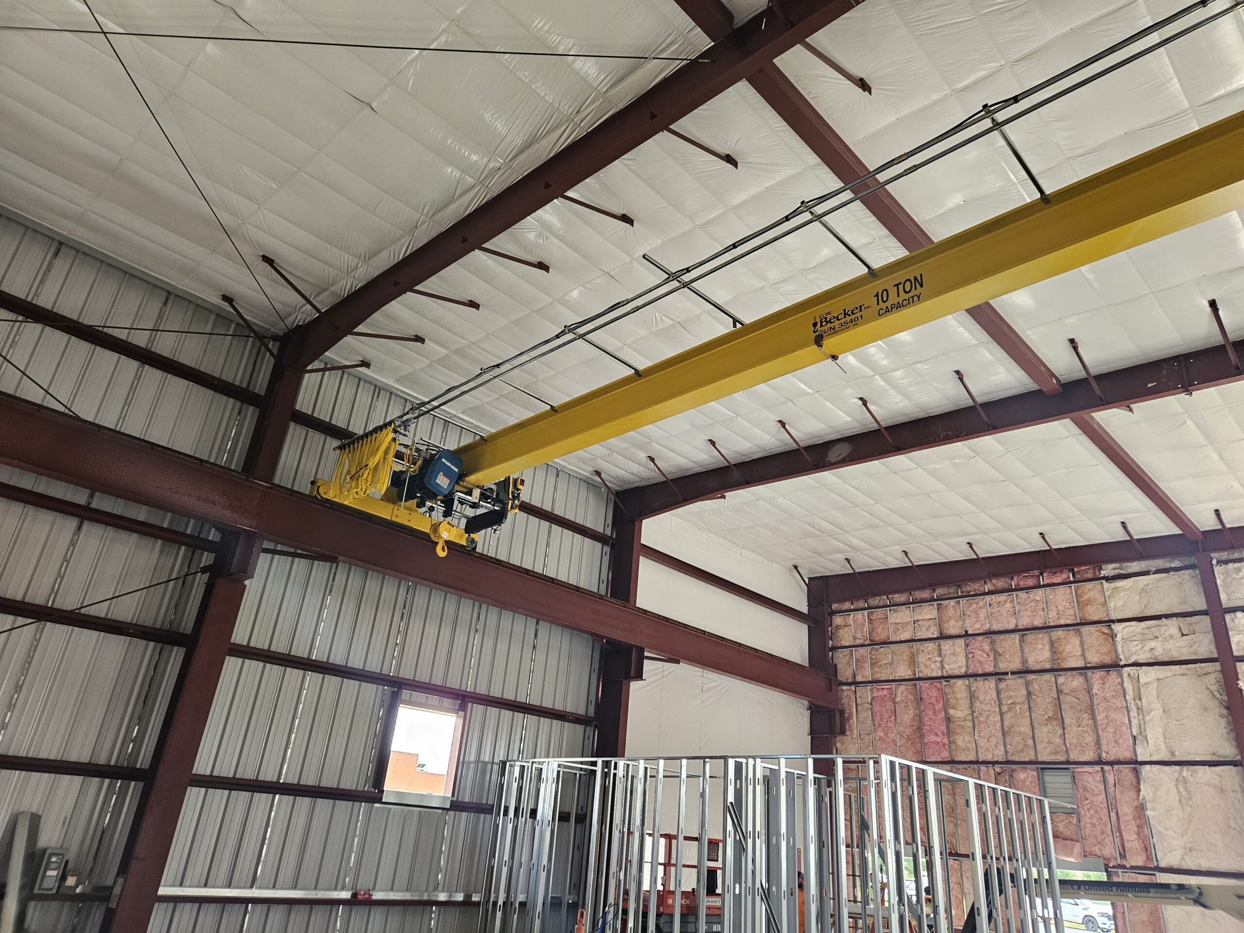 35401 - Single Girder 10-ton Overhead Crane