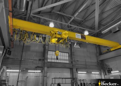15-Ton Top Running Single Girder Bridge Crane (#35947)