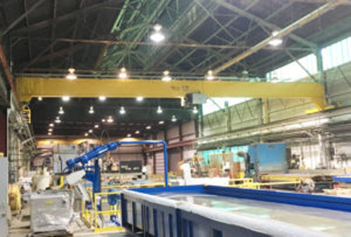 10 Ton Top-running Single Girder Crane (#27059)