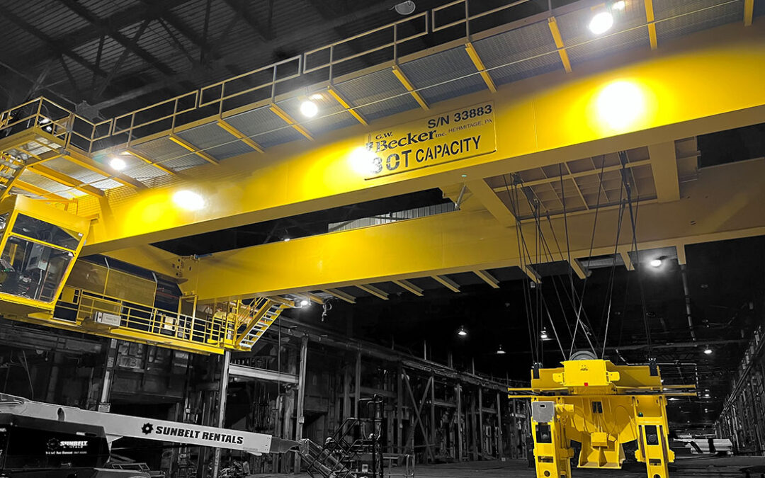 30 Ton Top-Running Double Girder Crane (#33883)