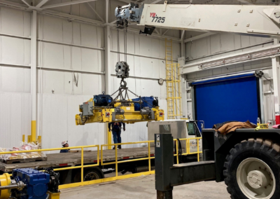 Overhead Crane Install January 2025