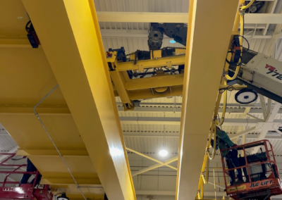 Overhead Crane Install January 2025