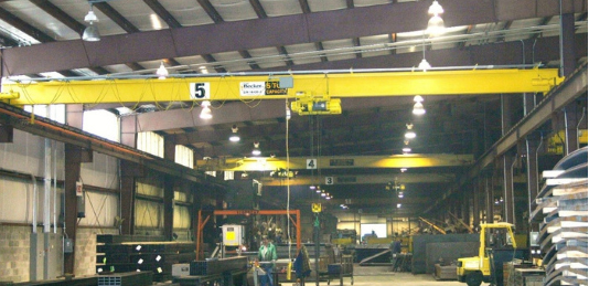 Ten 5 Ton Fabrication Cranes (#16439)