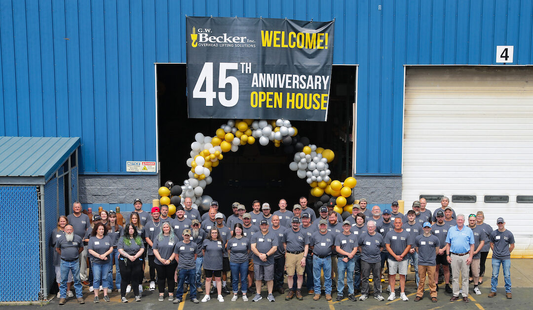 Open House Brings Together Community to Celebrate G.W. Becker, Inc. 45th Anniversary