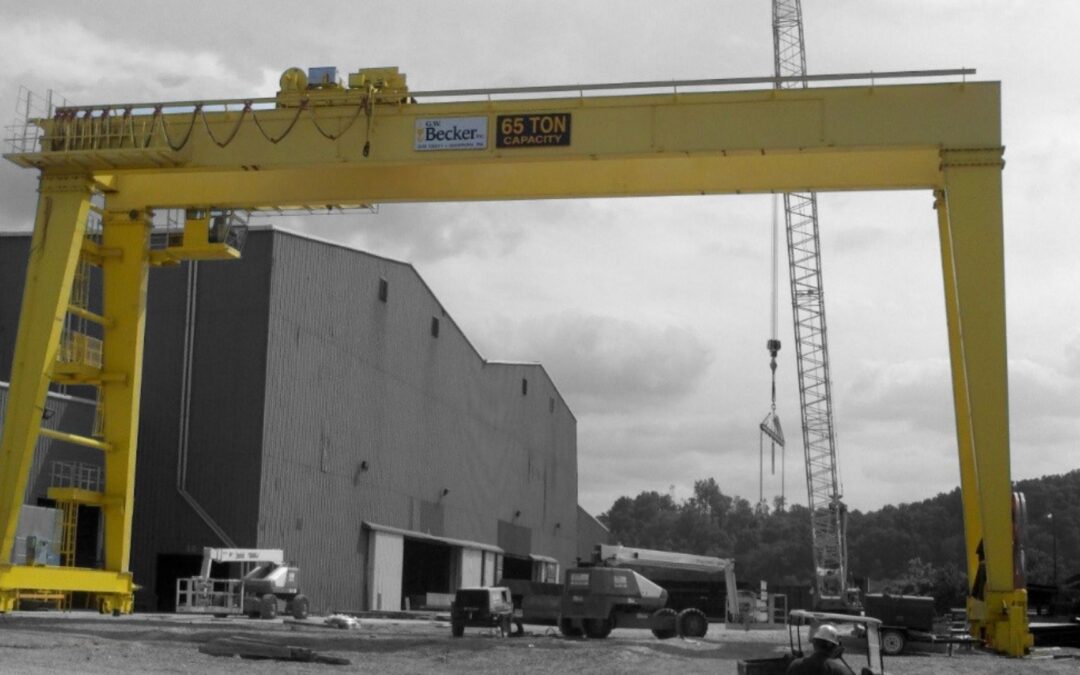 65 Ton Outdoor Gantry Crane (#16971)