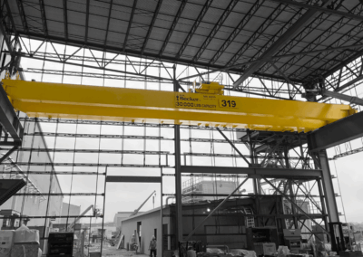 Overhead double girder crane in Ohio for Metal processing company