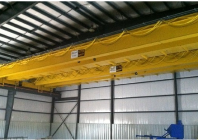 Two 10 Ton Overhead Cranes (#22491)