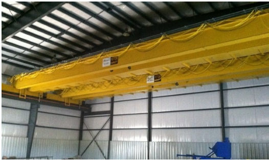 Two 10 Ton Overhead Cranes (#22491)