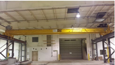 Two 10 Ton Overhead Cranes & Runways (#23870)