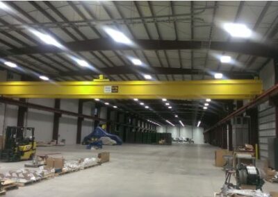 Two 10 Ton Top-Running Double Girder Bridge Cranes (#23768-69)