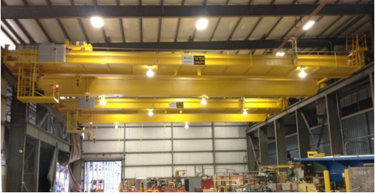 Two 15 Ton Overhead Cranes (#20843)