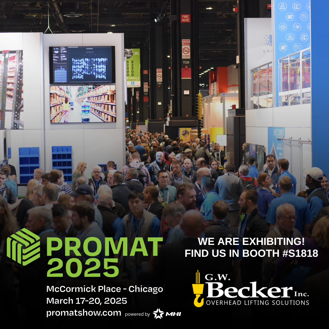 G. W. Becker is Exhibiting at PROMAT 2025! Find us in Booth #S1818!