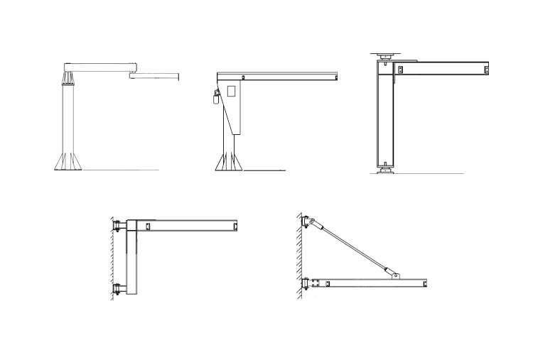 jib crane types